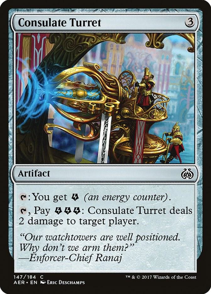 Consulate Turret (147) [Aether Revolt]