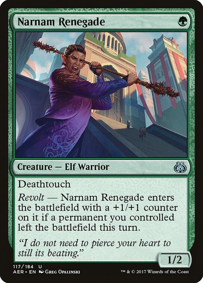 Narnam Renegade (117) [Aether Revolt]