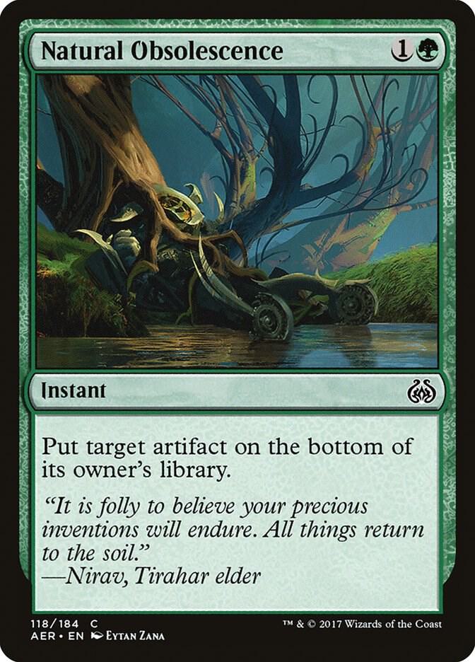 Natural Obsolescence (118) [Aether Revolt]