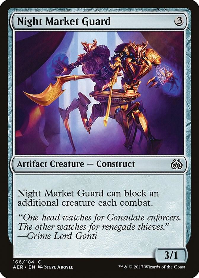 Night Market Guard (166) [Aether Revolt]
