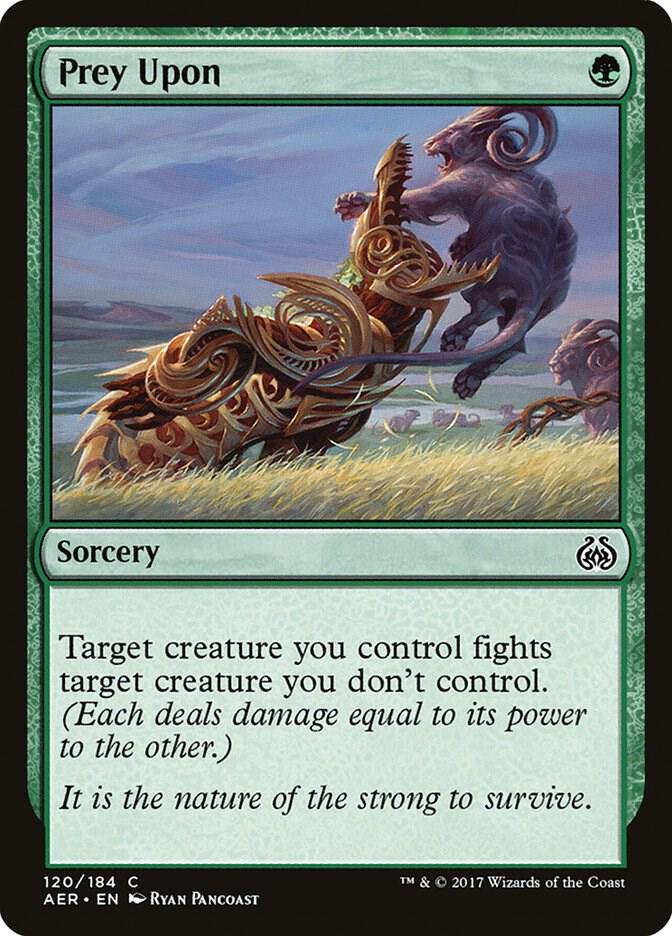Prey Upon (120) [Aether Revolt]
