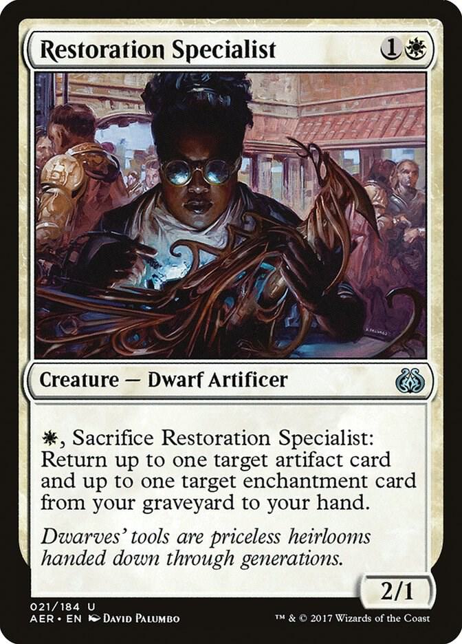 Restoration Specialist (21) [Aether Revolt]
