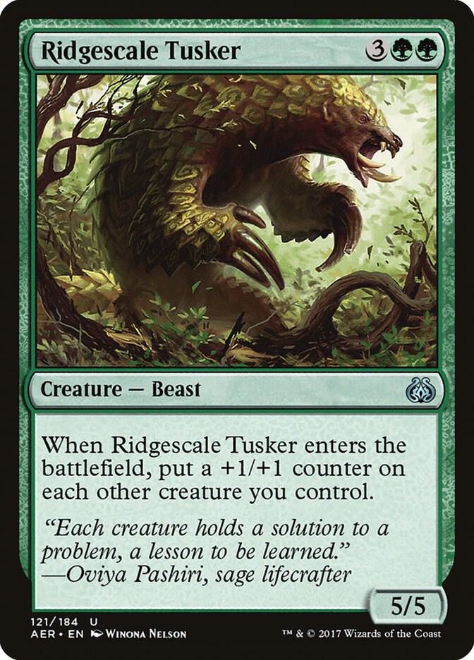 Ridgescale Tusker (121) [Aether Revolt]