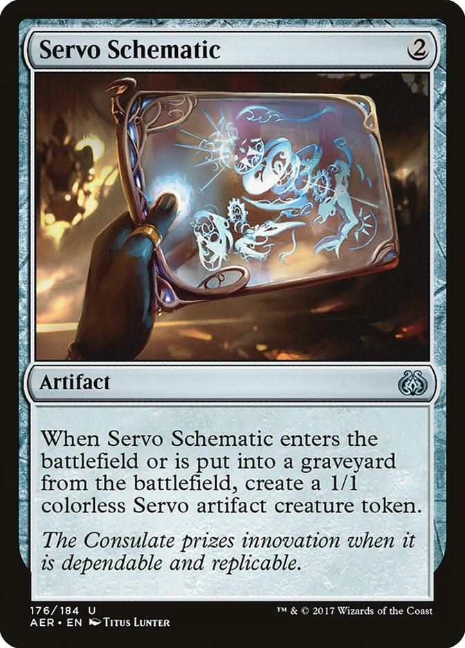 Servo Schematic (176) [Aether Revolt]