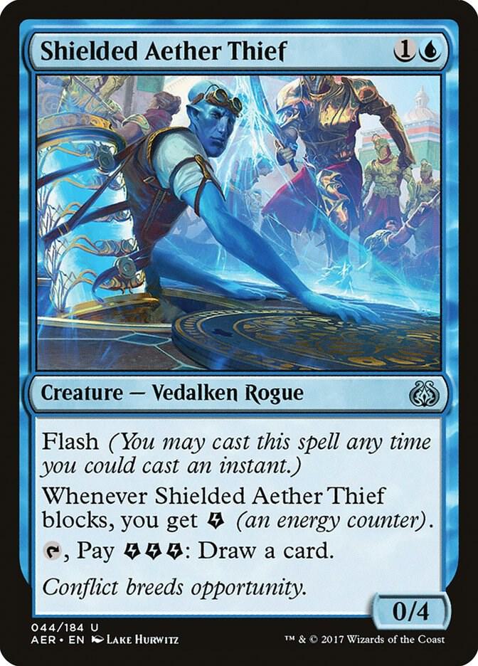 Shielded Aether Thief (44) [Aether Revolt]