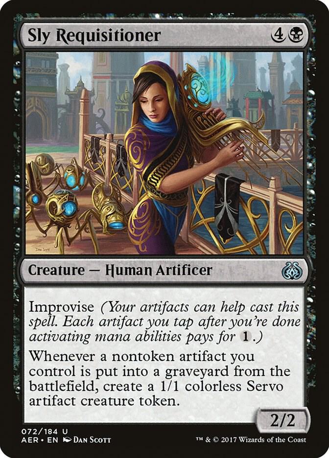 Sly Requisitioner (72) [Aether Revolt]