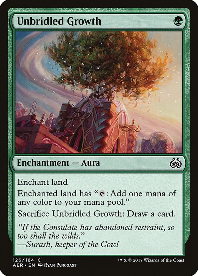 Unbridled Growth (126) [Aether Revolt]