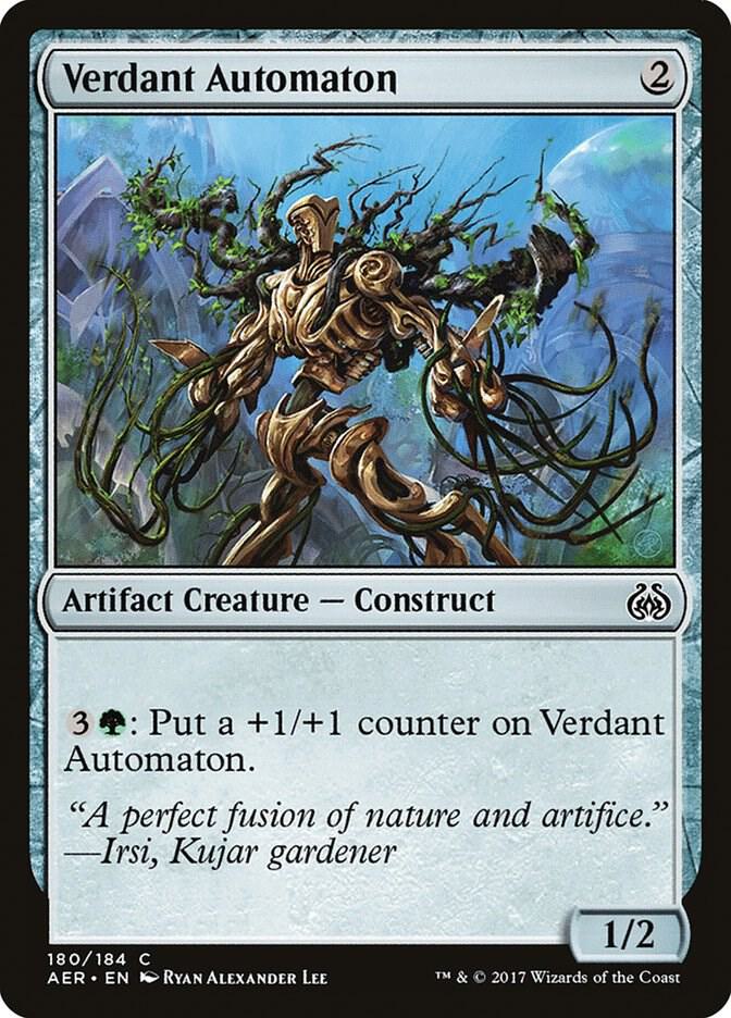 Verdant Automaton (180) [Aether Revolt]