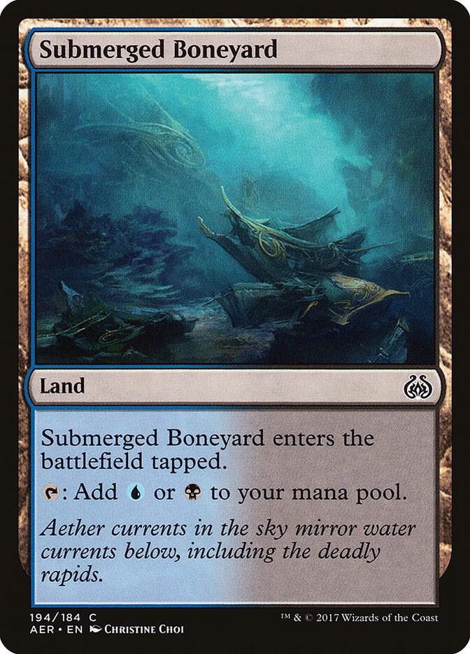 Submerged Boneyard (194) [Aether Revolt]