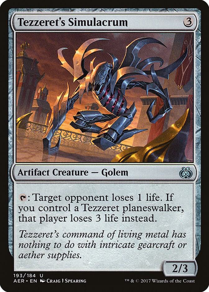 Tezzeret's Simulacrum (193) [Aether Revolt]