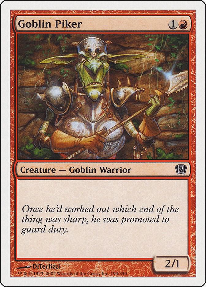 Goblin Piker (194) [Ninth Edition]