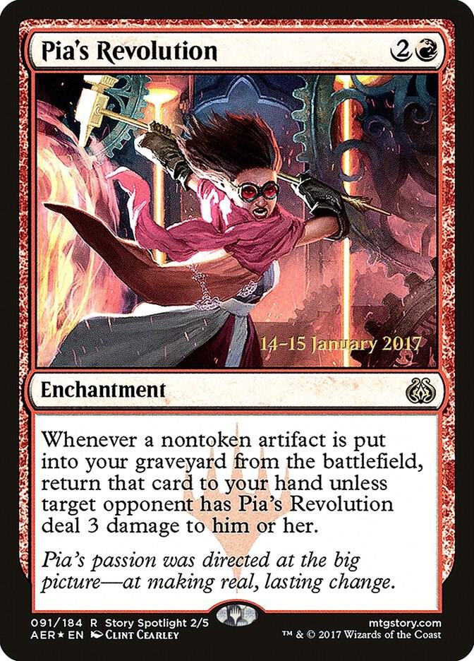Pia's Revolution (91) [Prerelease Cards]