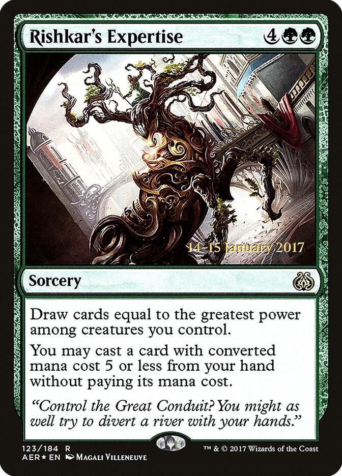 Rishkar's Expertise (123) [Prerelease Cards]