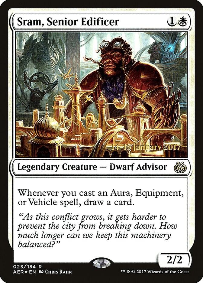 Sram, Senior Edificer (23) [Prerelease Cards]