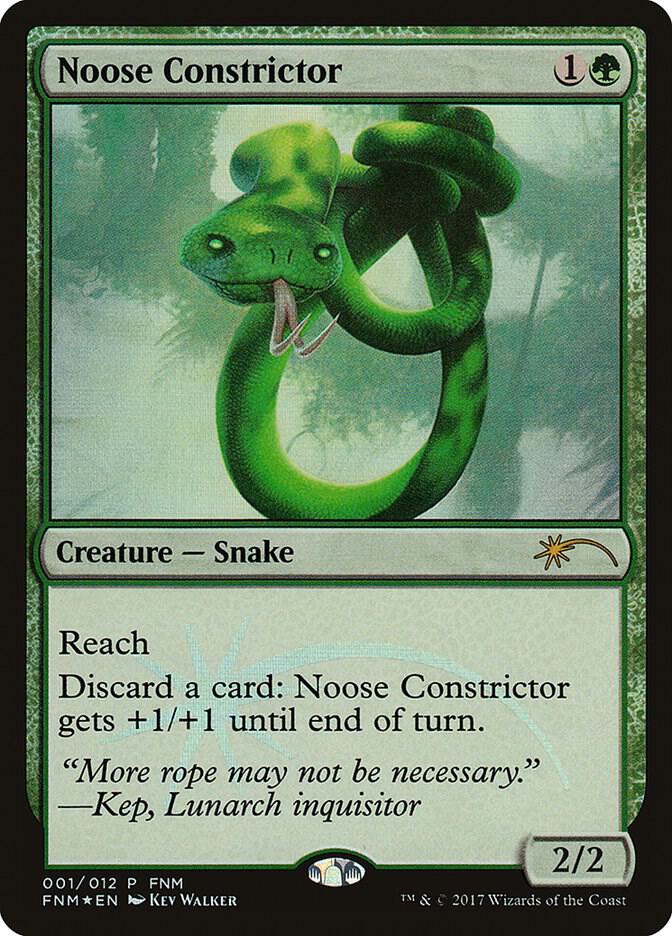 Noose Constrictor (1) [FNM Promos]