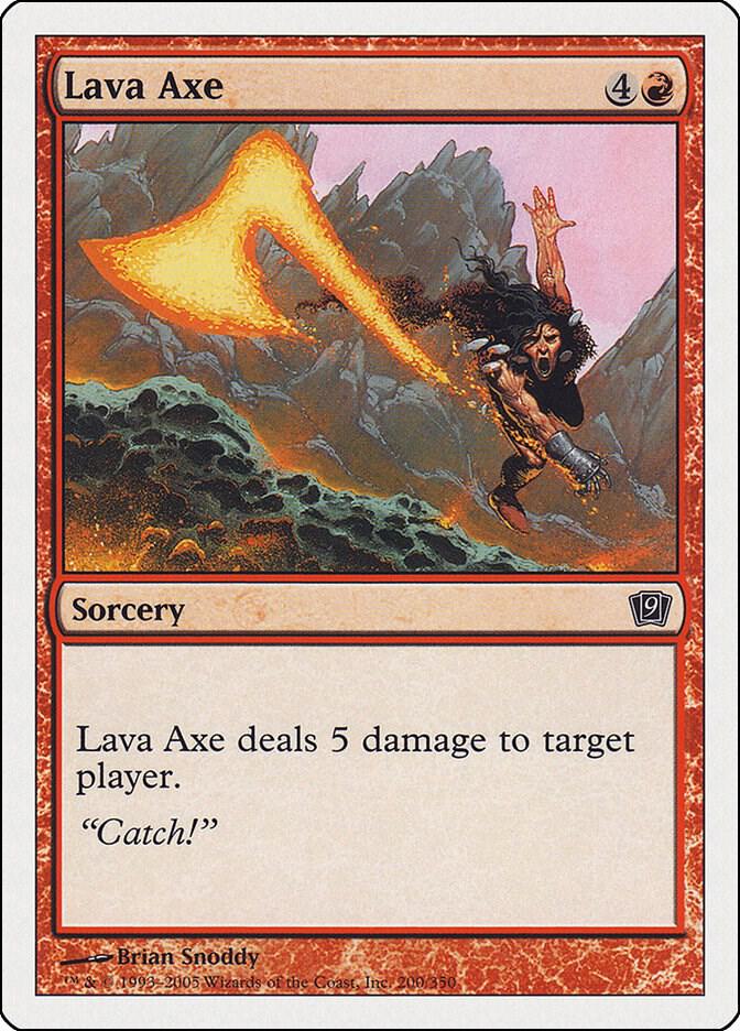Lava Axe (200) [Ninth Edition]