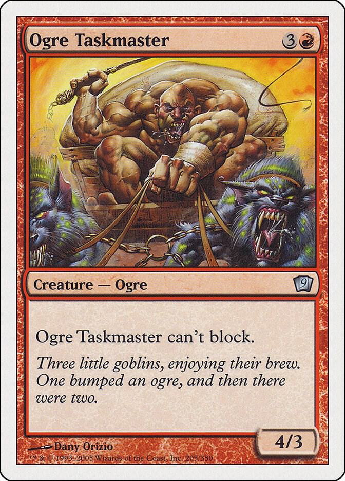 Ogre Taskmaster (205) [Ninth Edition]