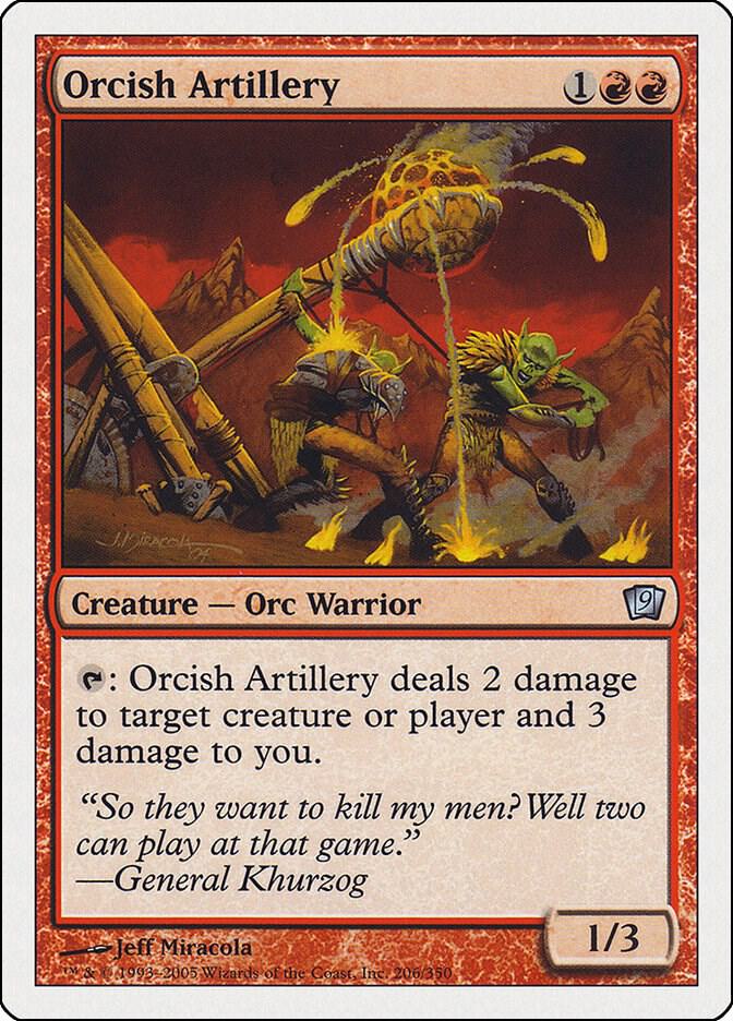 Orcish Artillery (206) [Ninth Edition]
