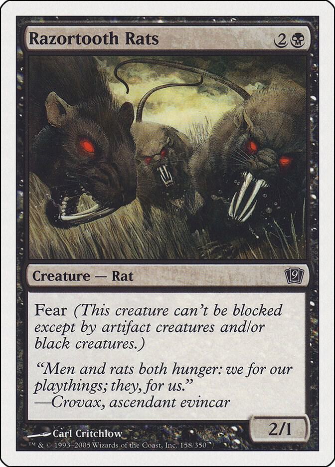 Razortooth Rats (158) [Ninth Edition]