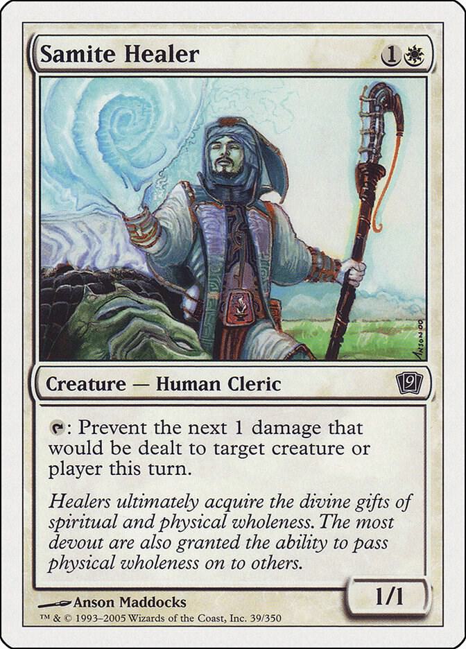Samite Healer (39) [Ninth Edition]