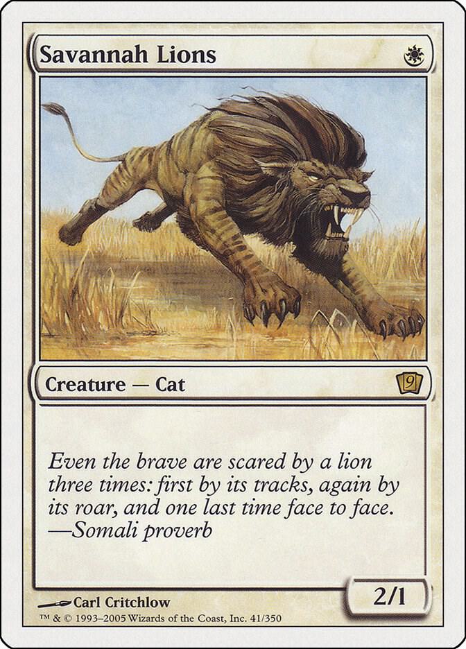 Savannah Lions (41) [Ninth Edition]