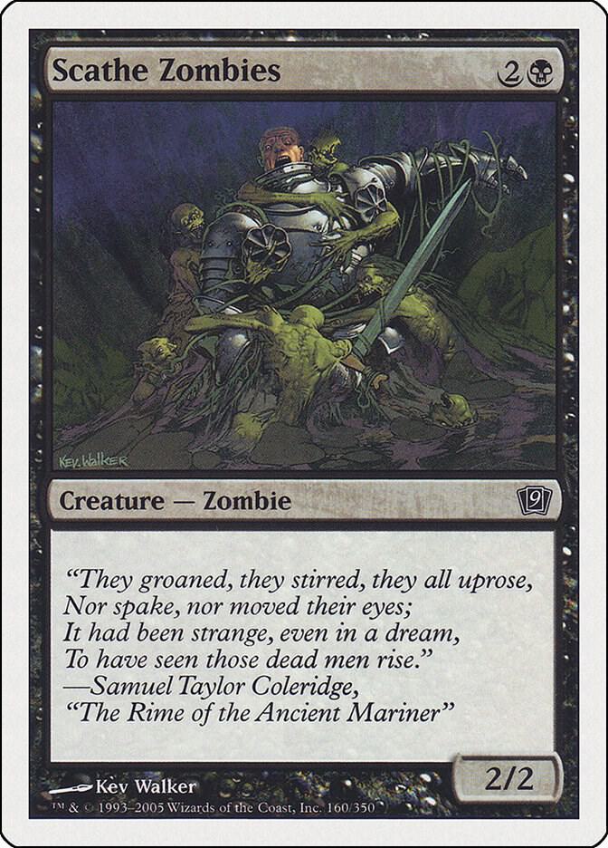 Scathe Zombies (160) [Ninth Edition]