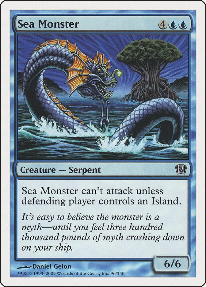 Sea Monster (96★) [Ninth Edition]