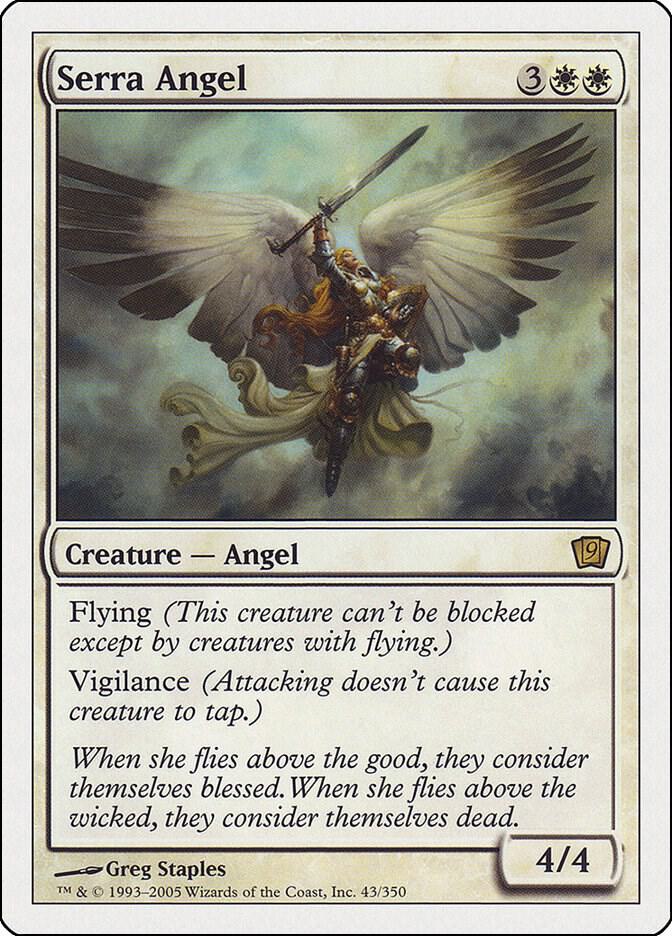 Serra Angel (43★) [Ninth Edition]