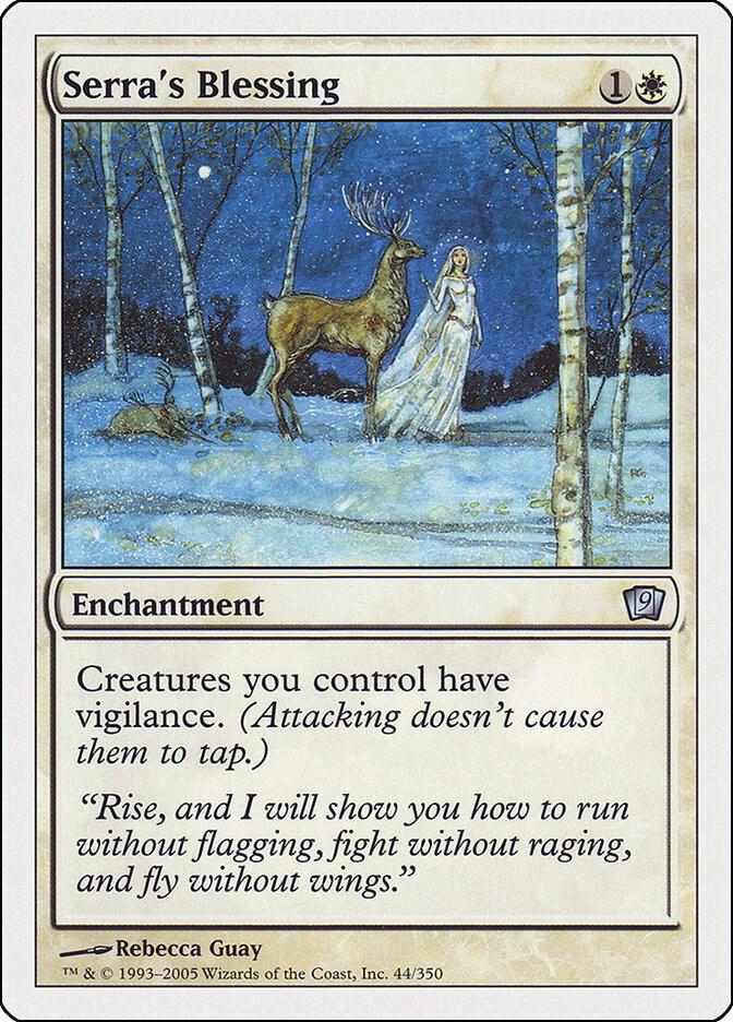 Serra's Blessing (44) [Ninth Edition]