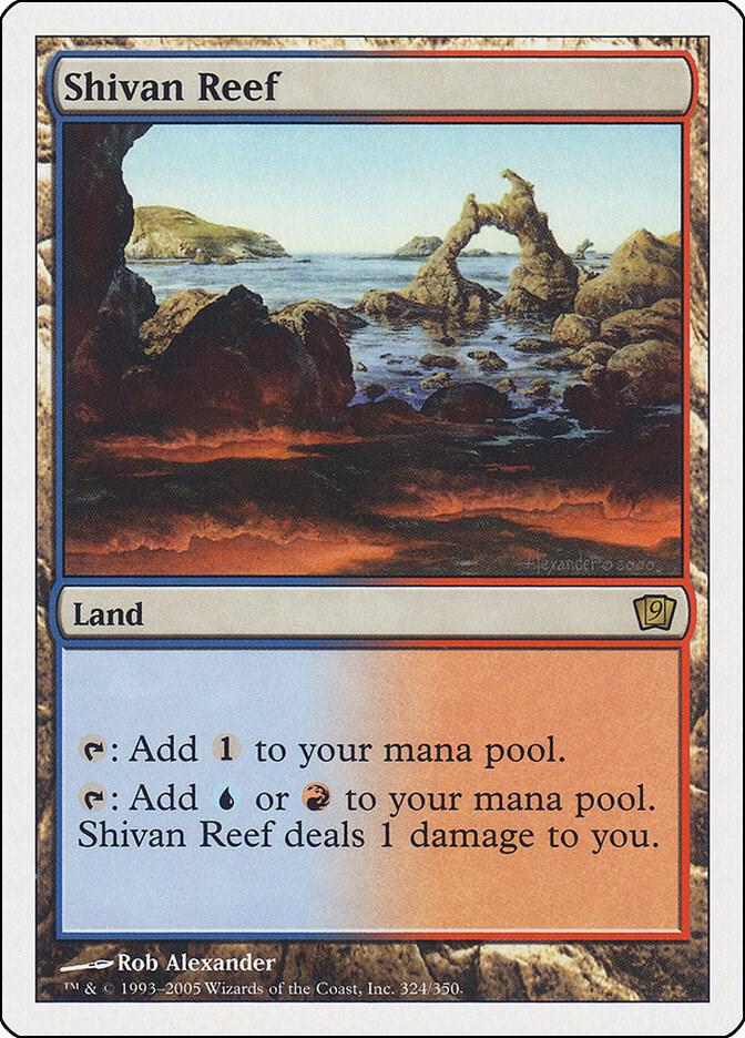 Shivan Reef (324) [Ninth Edition]