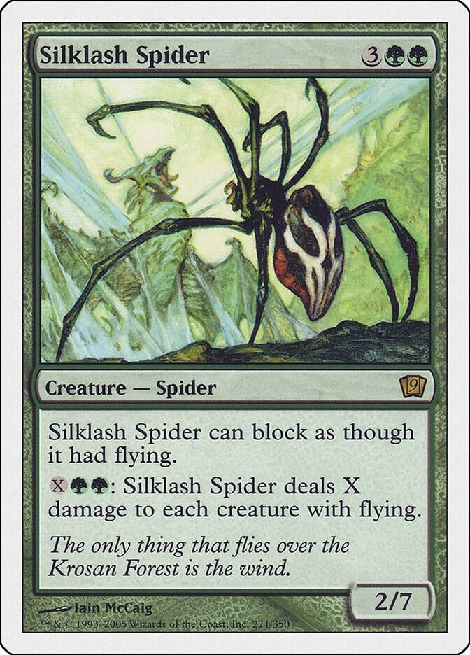 Silklash Spider (271★) [Ninth Edition]
