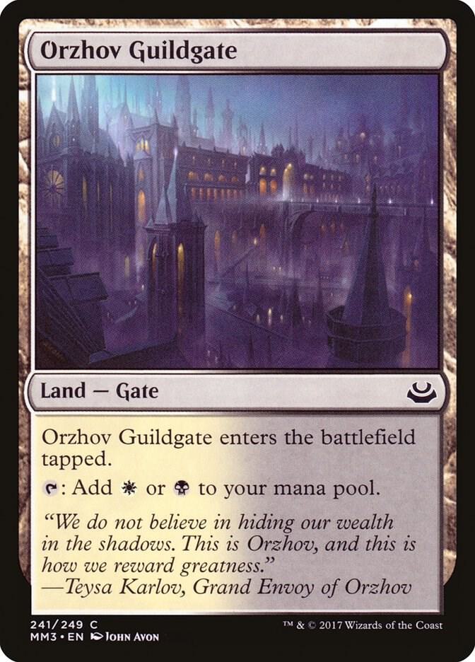 Orzhov Guildgate (241) [Modern Masters 2017]