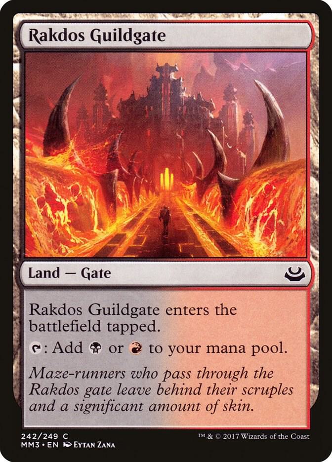 Rakdos Guildgate (242) [Modern Masters 2017]