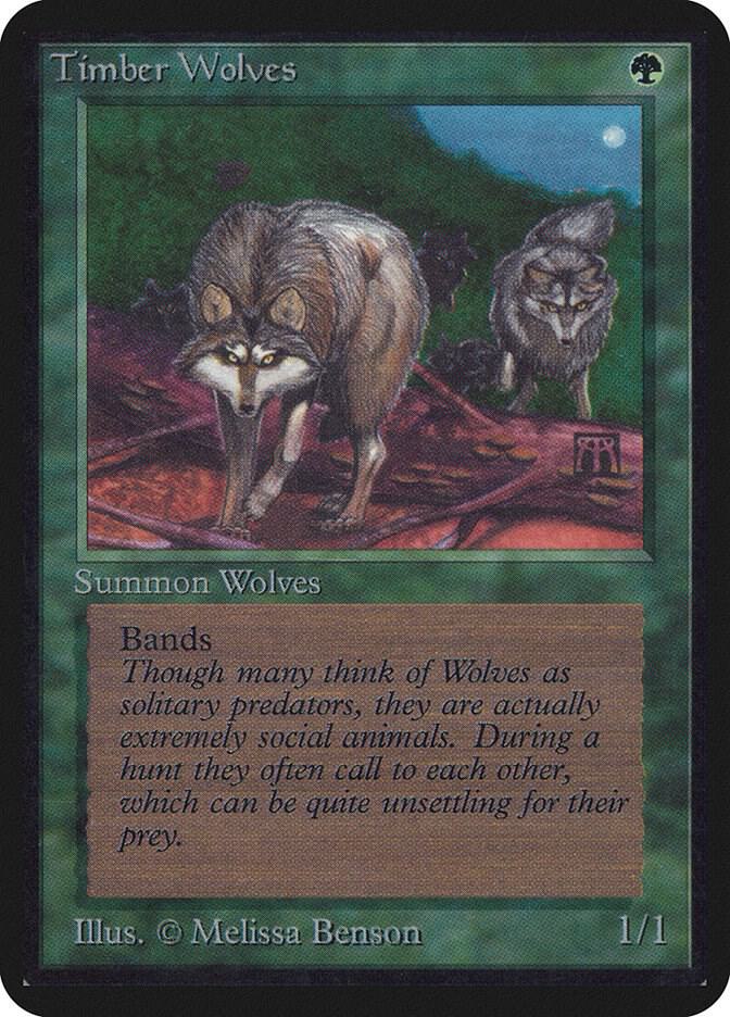 Timber Wolves (219) [Limited Edition Alpha]