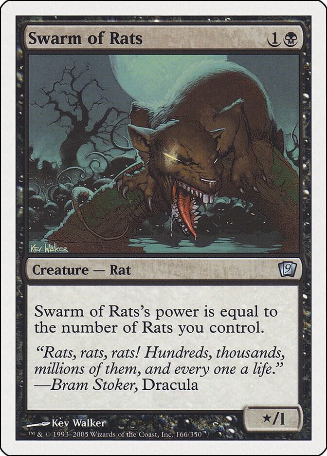 Swarm of Rats (166) [Ninth Edition]