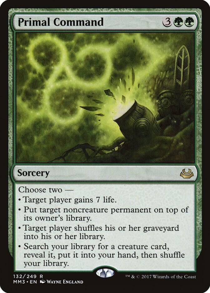 Primal Command (132) [Modern Masters 2017]