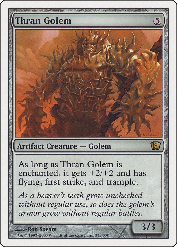 Thran Golem (313) [Ninth Edition]