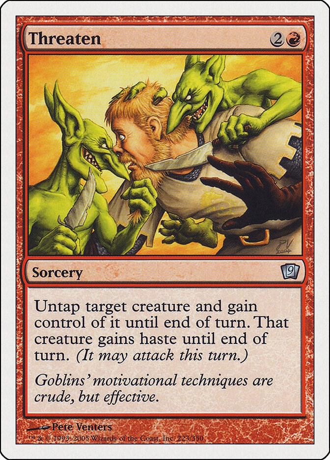 Threaten (223) [Ninth Edition]