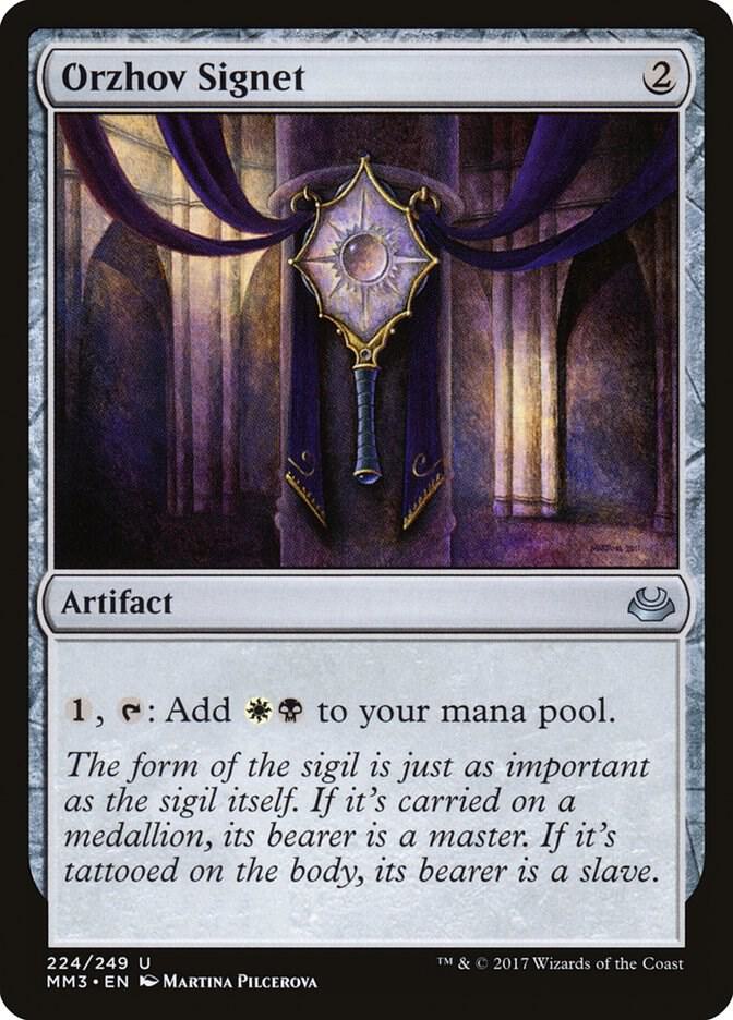 Orzhov Signet (224) [Modern Masters 2017]