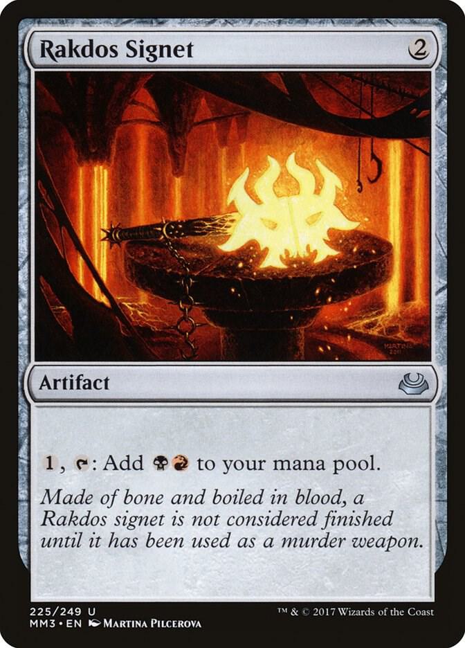 Rakdos Signet (225) [Modern Masters 2017]