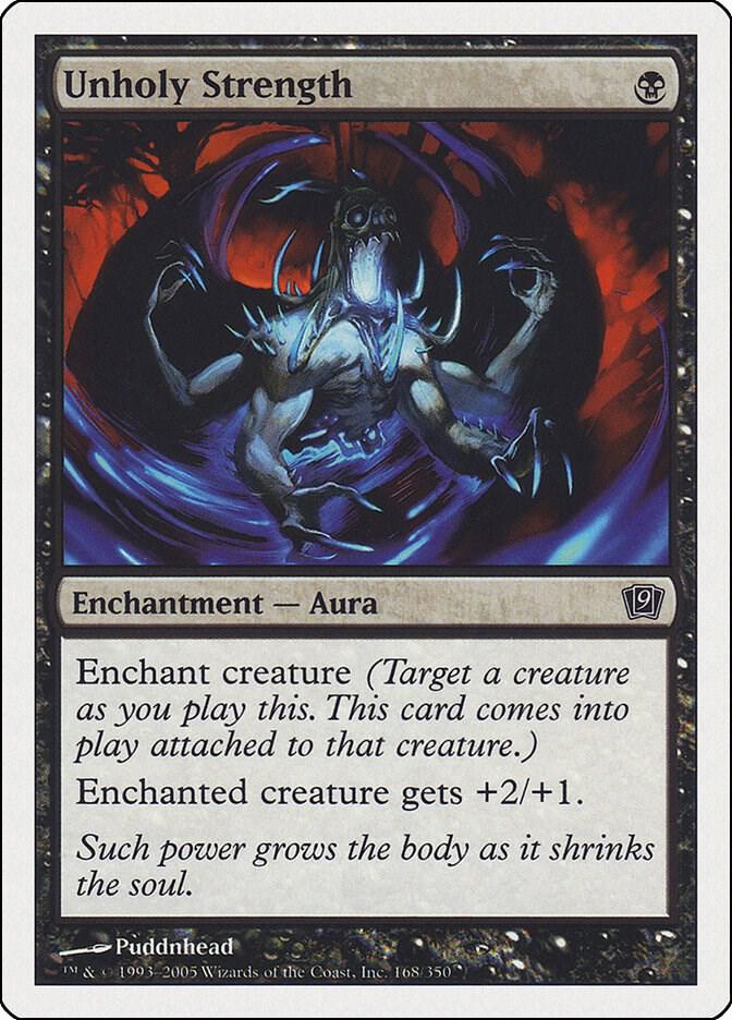 Unholy Strength (168) [Ninth Edition]