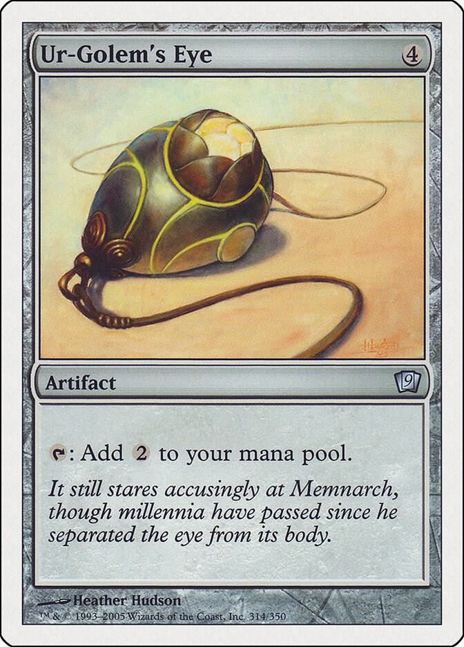 Ur-Golem's Eye (314) [Ninth Edition]