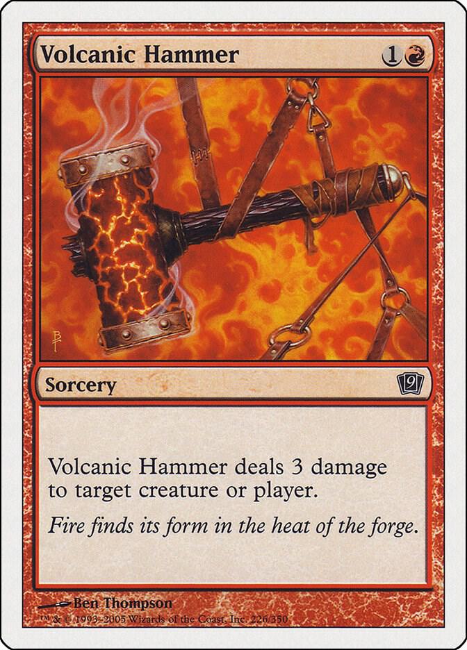 Volcanic Hammer (226) [Ninth Edition]
