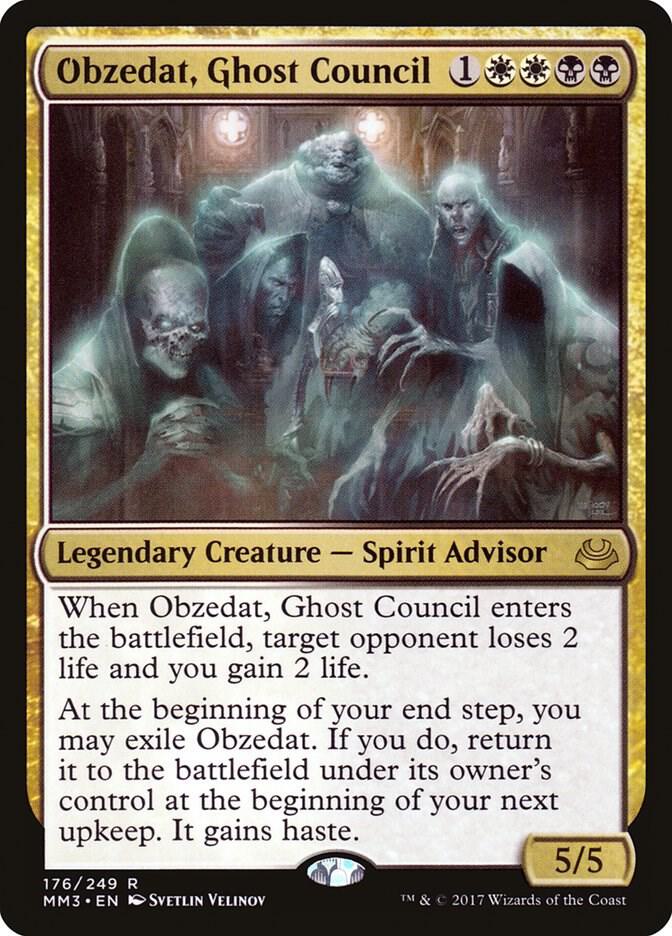 Obzedat, Ghost Council (176) [Modern Masters 2017]