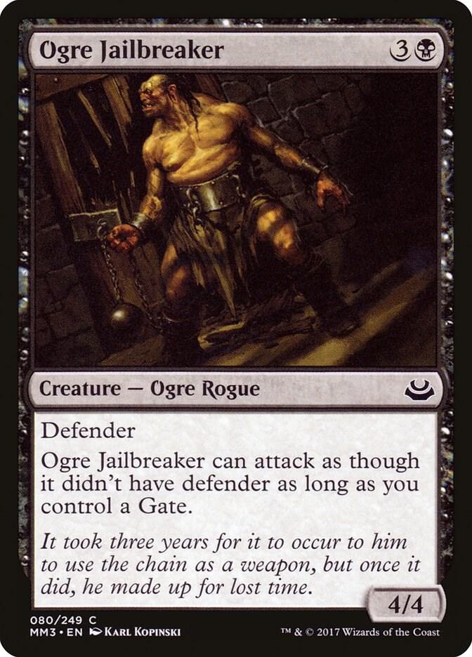 Ogre Jailbreaker (80) [Modern Masters 2017]