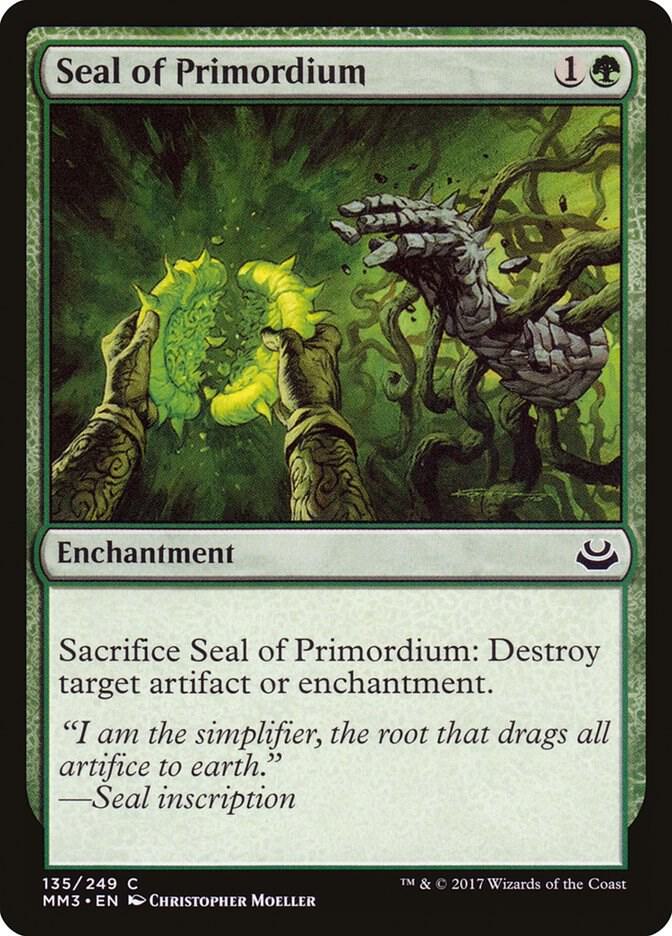 Seal of Primordium (135) [Modern Masters 2017]