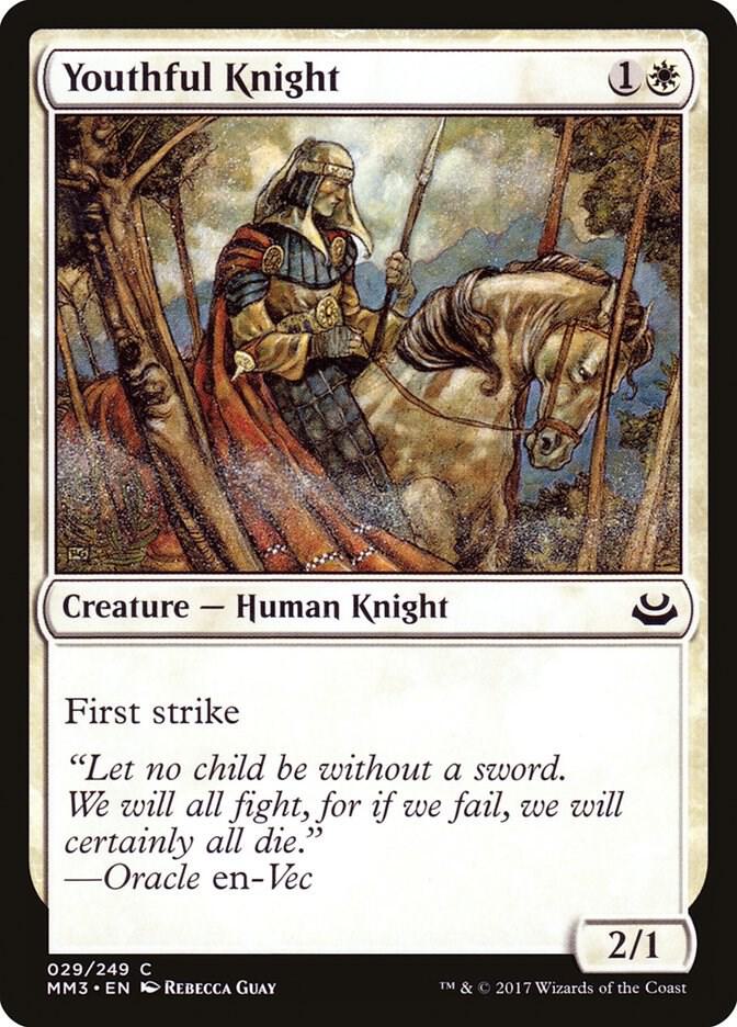 Youthful Knight (29) [Modern Masters 2017]