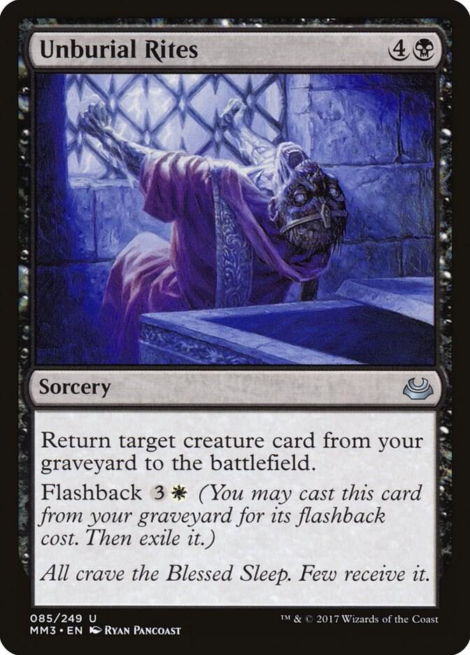 Unburial Rites (85) [Modern Masters 2017]