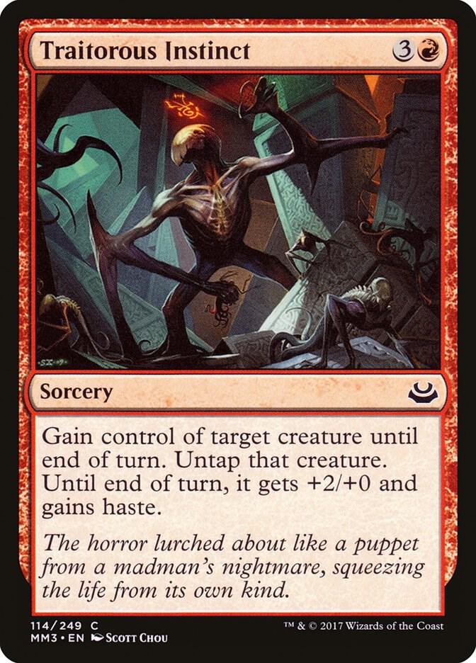 Traitorous Instinct (114) [Modern Masters 2017]