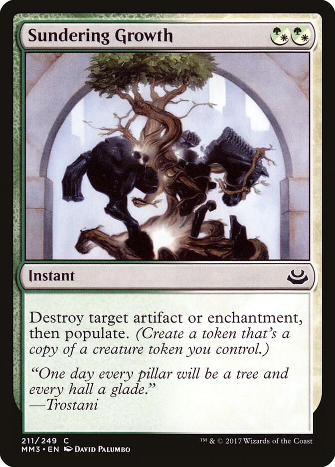 Sundering Growth (211) [Modern Masters 2017]